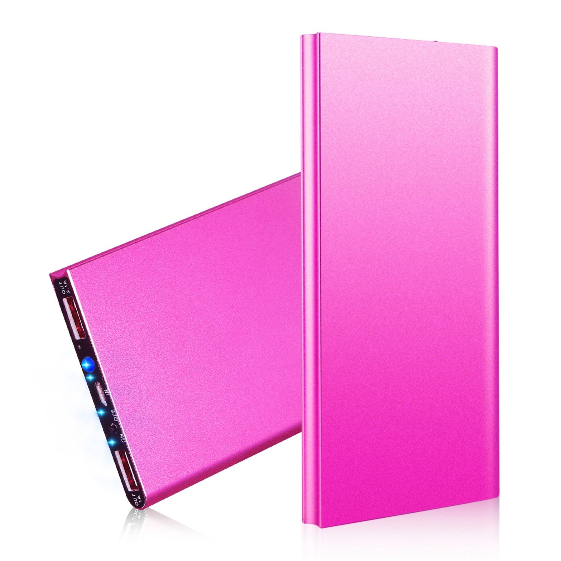20K mAh Ultradünne Power Bank: Dual USB, Telefonladegerät