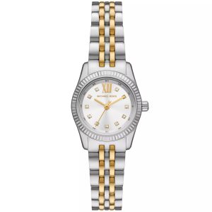 Michael Kors Damen lexington Silber Zifferblatt Armbanduhr 7163287339068