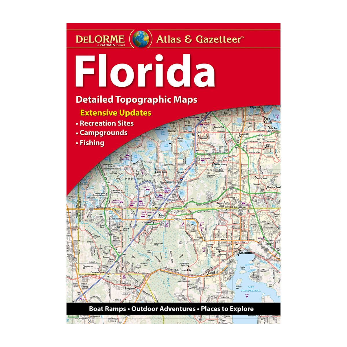 DeLorme® Atlas & Gazetteer Papierkarten Florida