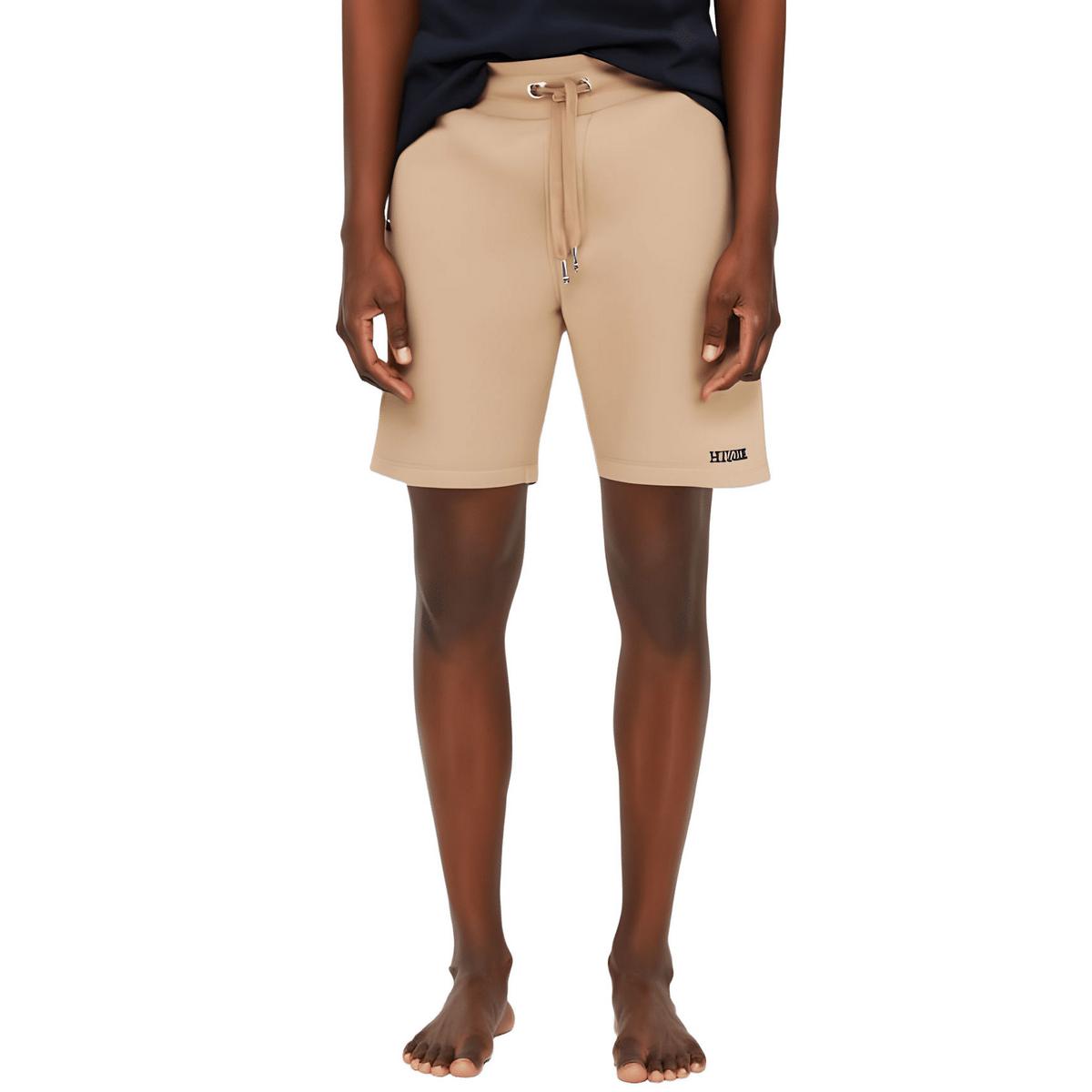 Lässige Shorts aus Logo Fleece