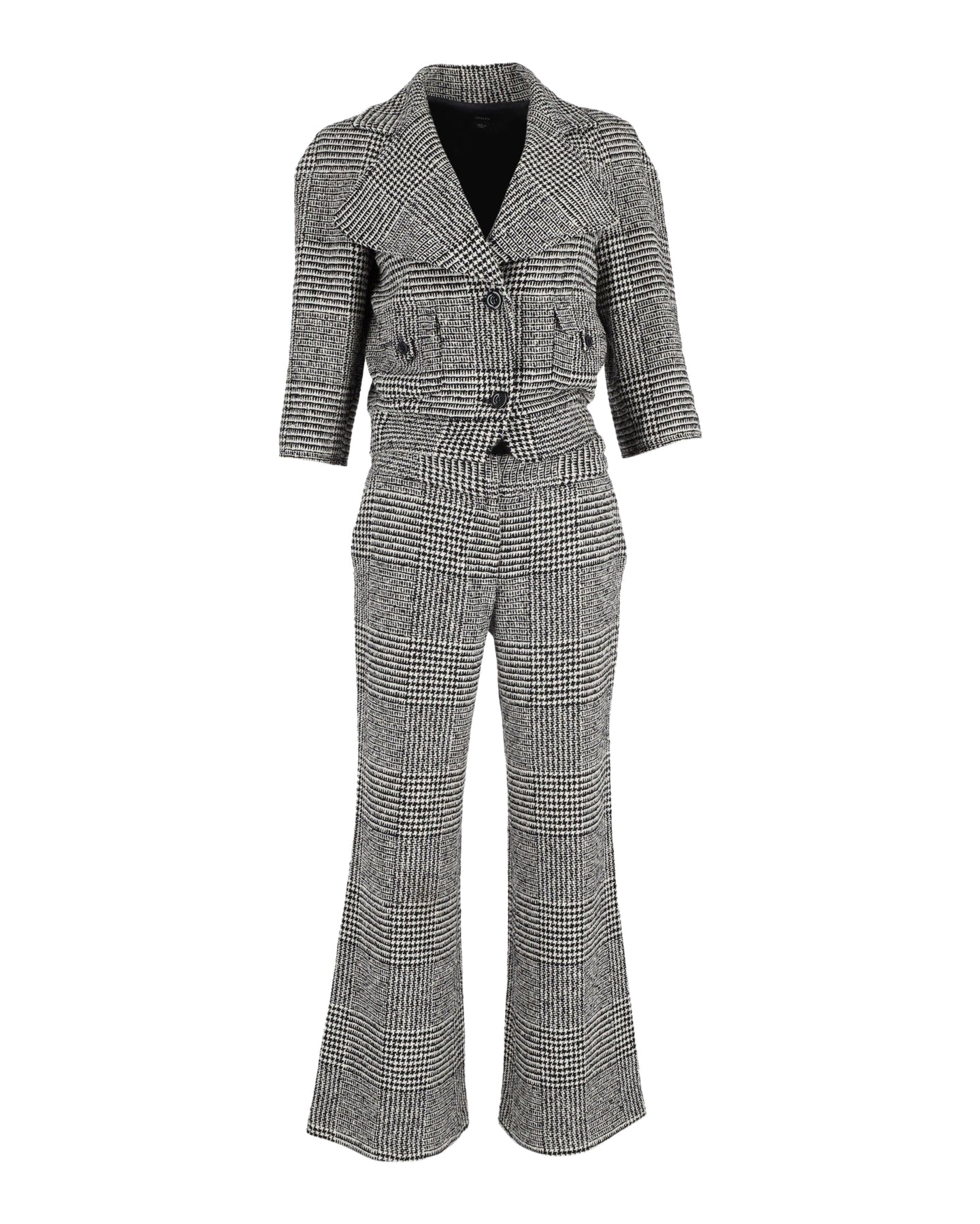 Joseph Houndstooth – Blazer und Hose aus mehrfarbiger Schurwolle