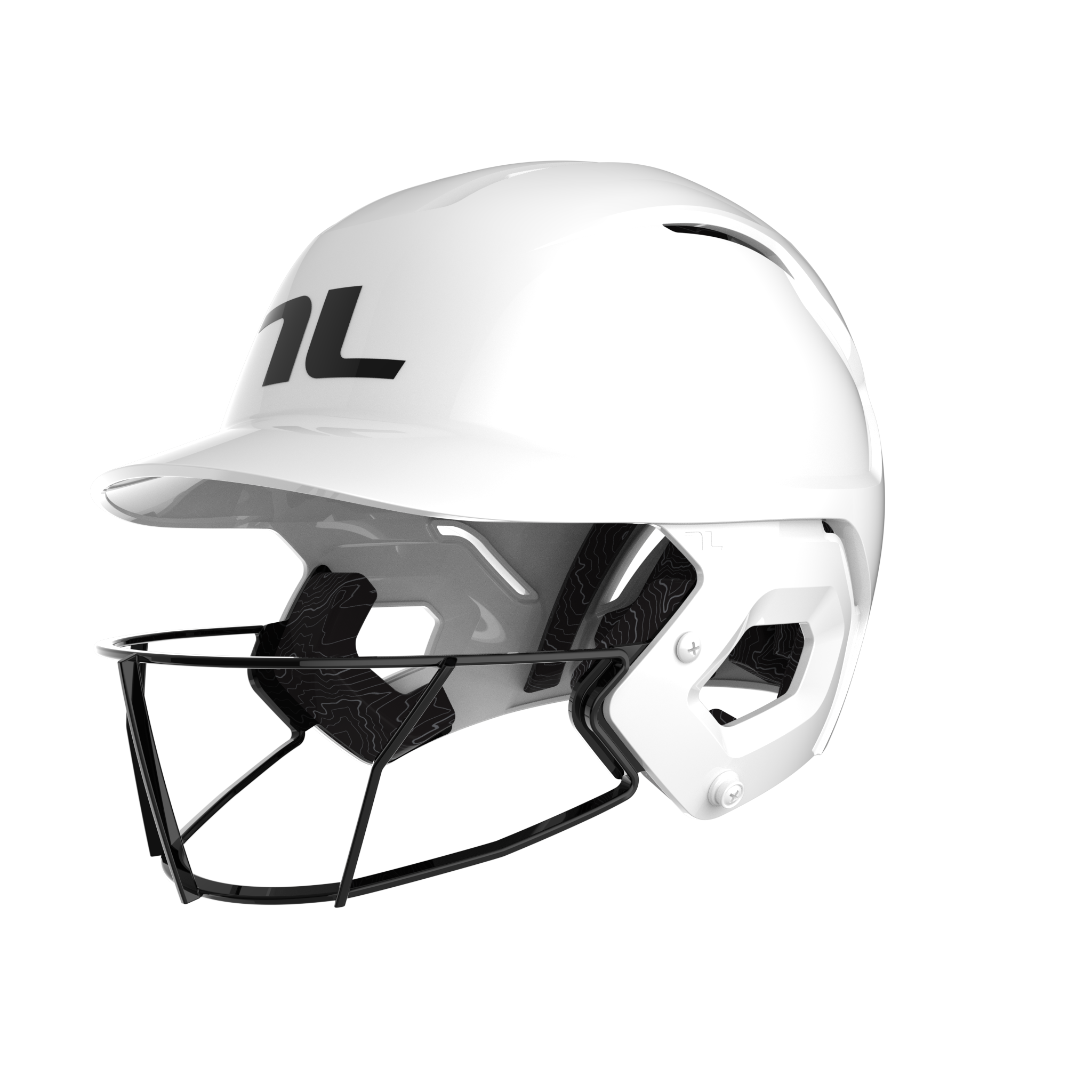 Tucci Potenza Batting Helm mit Softball Gesichtsmaske