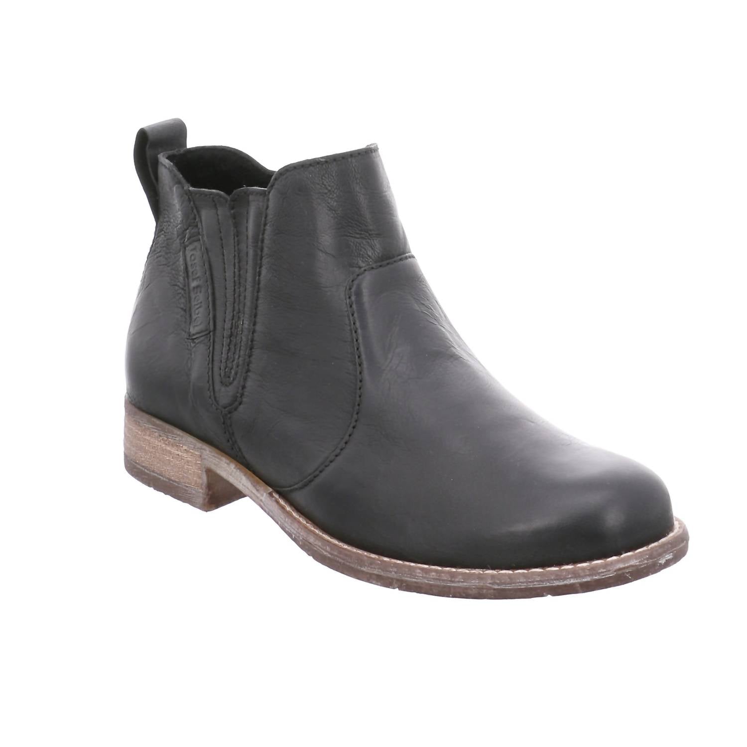 Damen Sienna 45 Chelsea Stiefel in Schwarz
