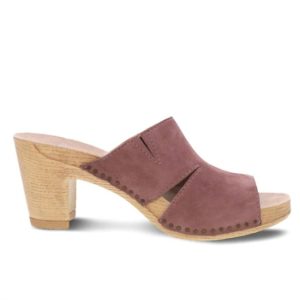Damen Tandi Heeled Clog In Rose