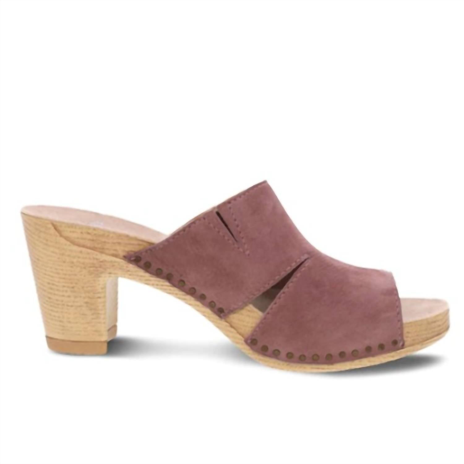Damen Tandi Heeled Clog In Rose