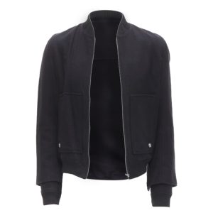 Balenciaga Ghesquiere – Bomberjacke aus Wolle mit zwei Ärmeln