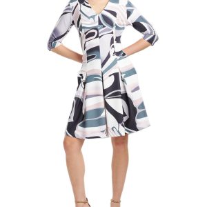 Natori Pleated Kleid