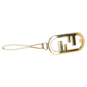 Fendi O'Lock Haarspange aus Gold Metall