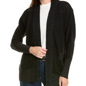 Forte Kaschmirgeflechte Wolle und Kaschmirgebleide Strickjacke 7823715696700