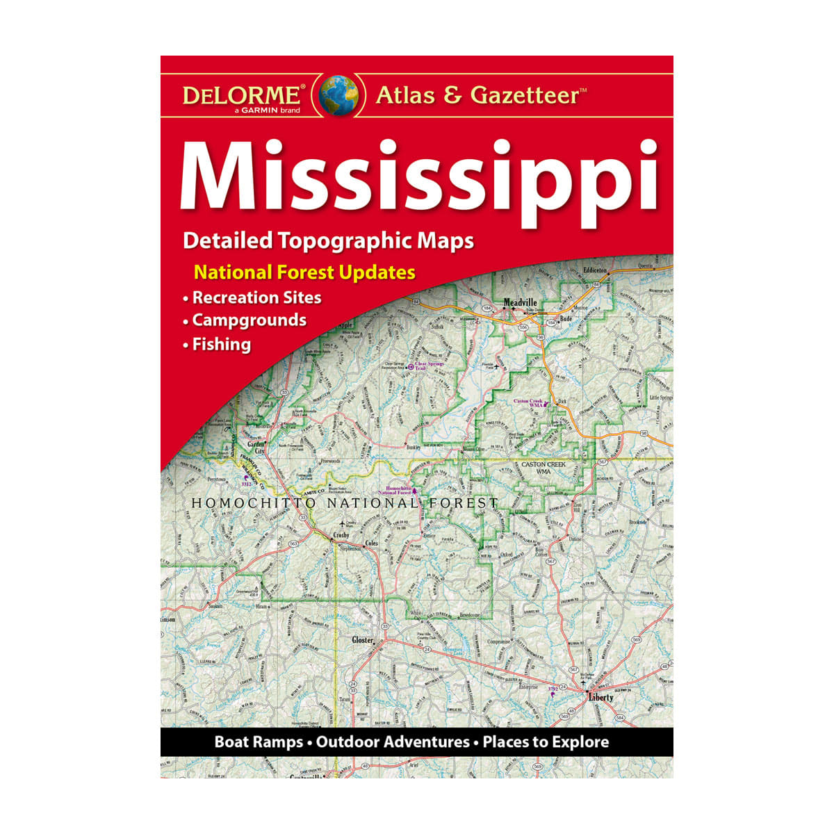Preise ansehen DeLorme® Atlas & Gazetteer Papierkarten Mississippi