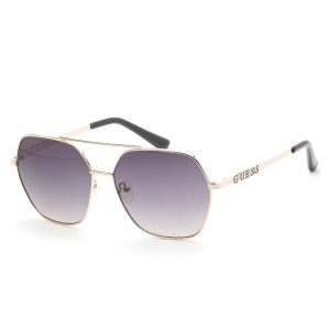 Guess Damen 59mm Gold Sonnenbrille 7793426923580