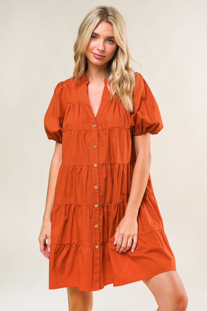 MISS AMERICAN Kuchen gewebt MINI Kleid