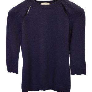 Nina Ricci Strickpullover in Marineblau Kaschmir 7748666687548
