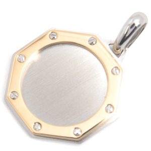 Cartier Santos 100 Anhänger Charm Edelstahl Gold