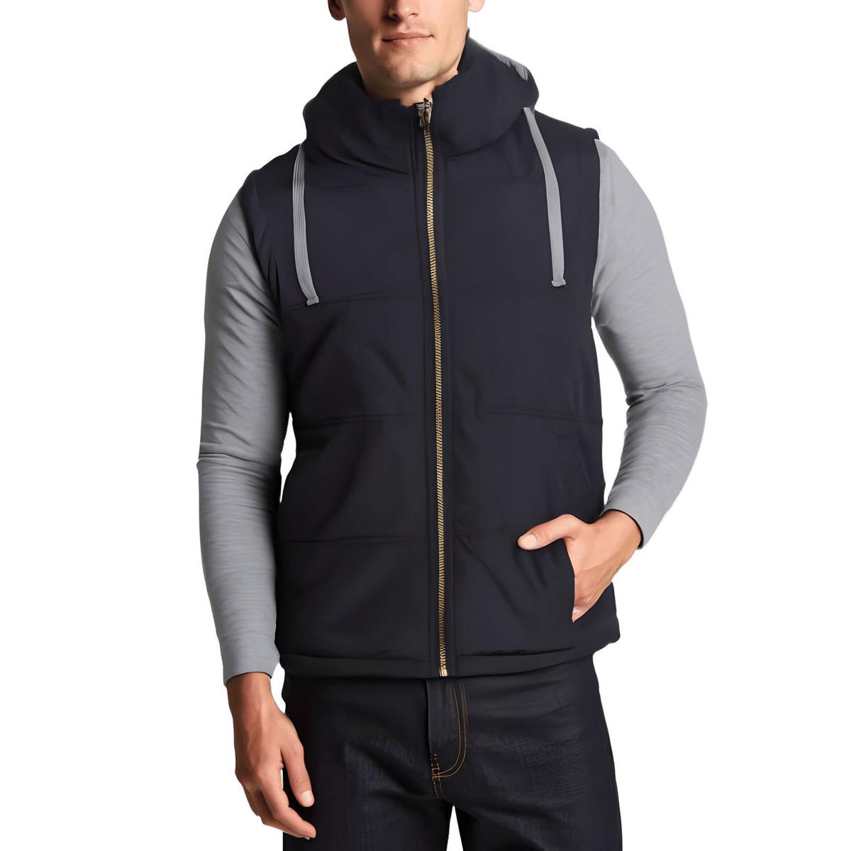 Steppjacke mit Kapuze