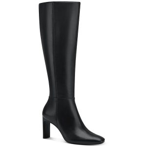 Tristanne Leder große kniehohe Stiefel