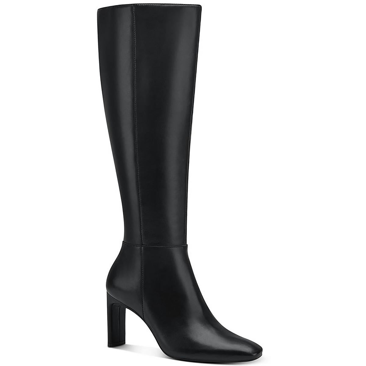 Schwarze Leder Pumps von Tristanne – Stiefel