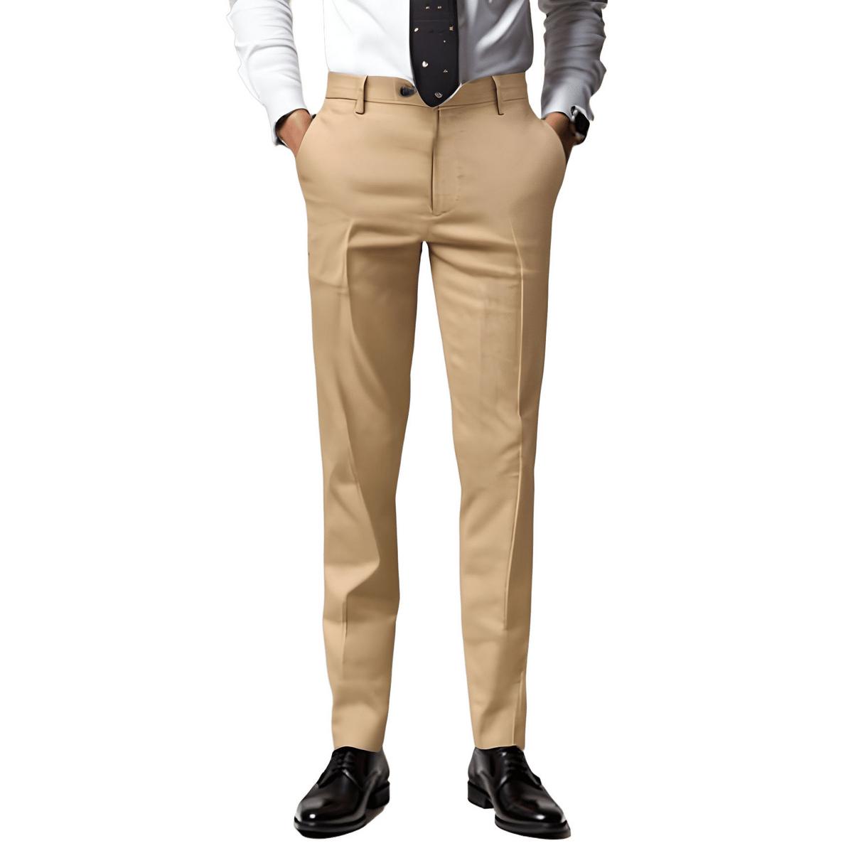 Leichte Leinen gerades Bein Hose