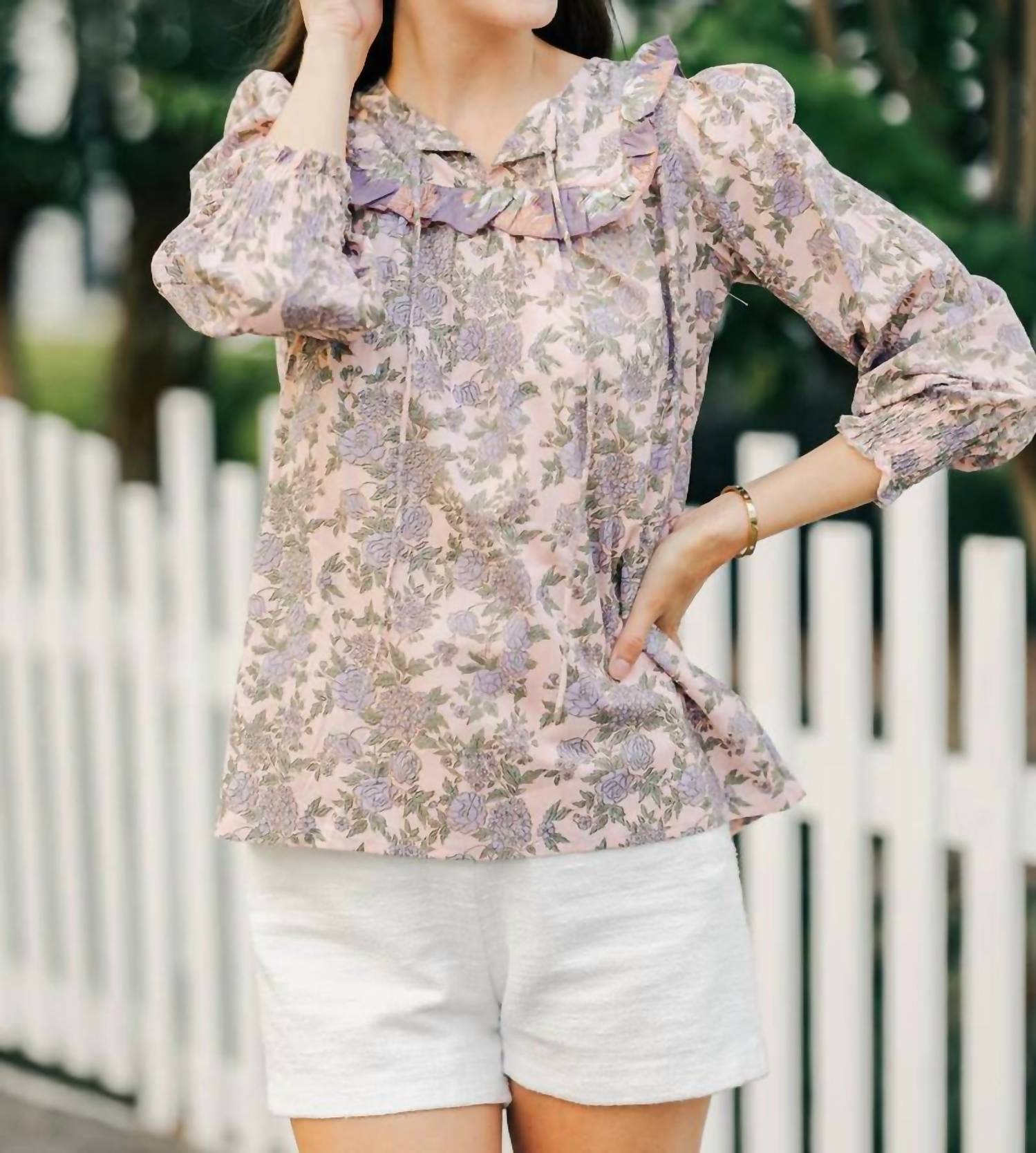 Ophelia Bluse im Lotus