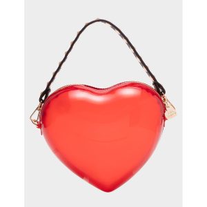 Kitsch Heart Beat Crossbody rot