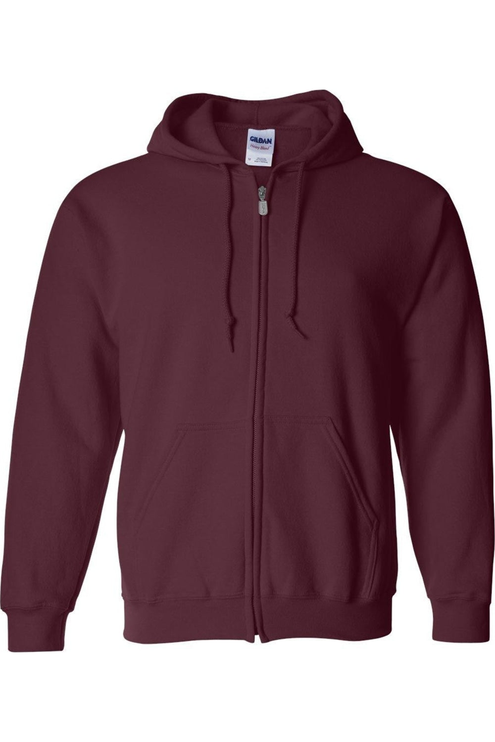 Gildan Heavy Blend Sweatshirt mit durchgehendem Reißverschluss