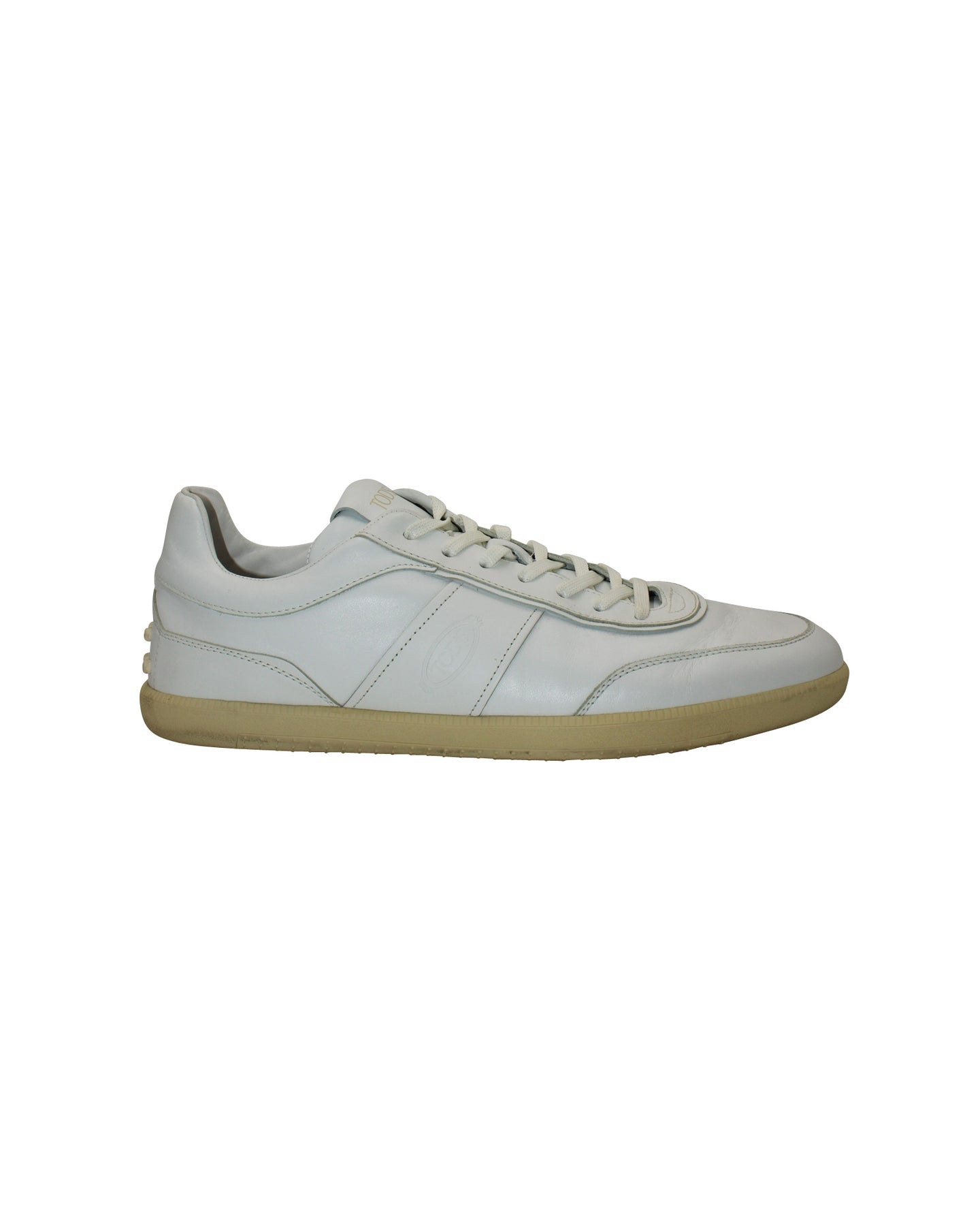 Tod's Tabs Niedrige Sneaker aus weißem Leder