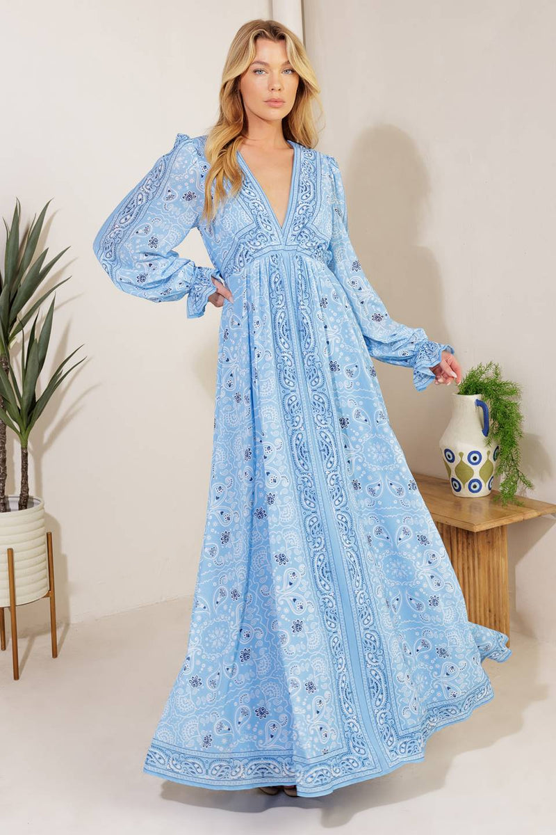 RIPPLES DER ZEIT MAXI KLEIDUNG