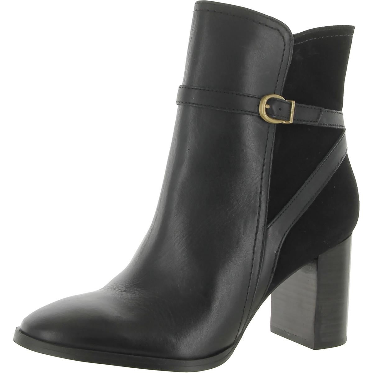 Bexley Leder Fersen Stiefeletten
