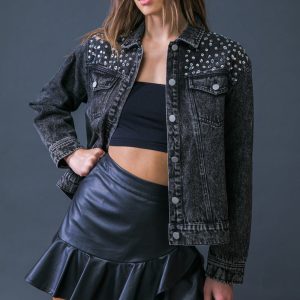VERTRAUEN SIE Denim Jacke