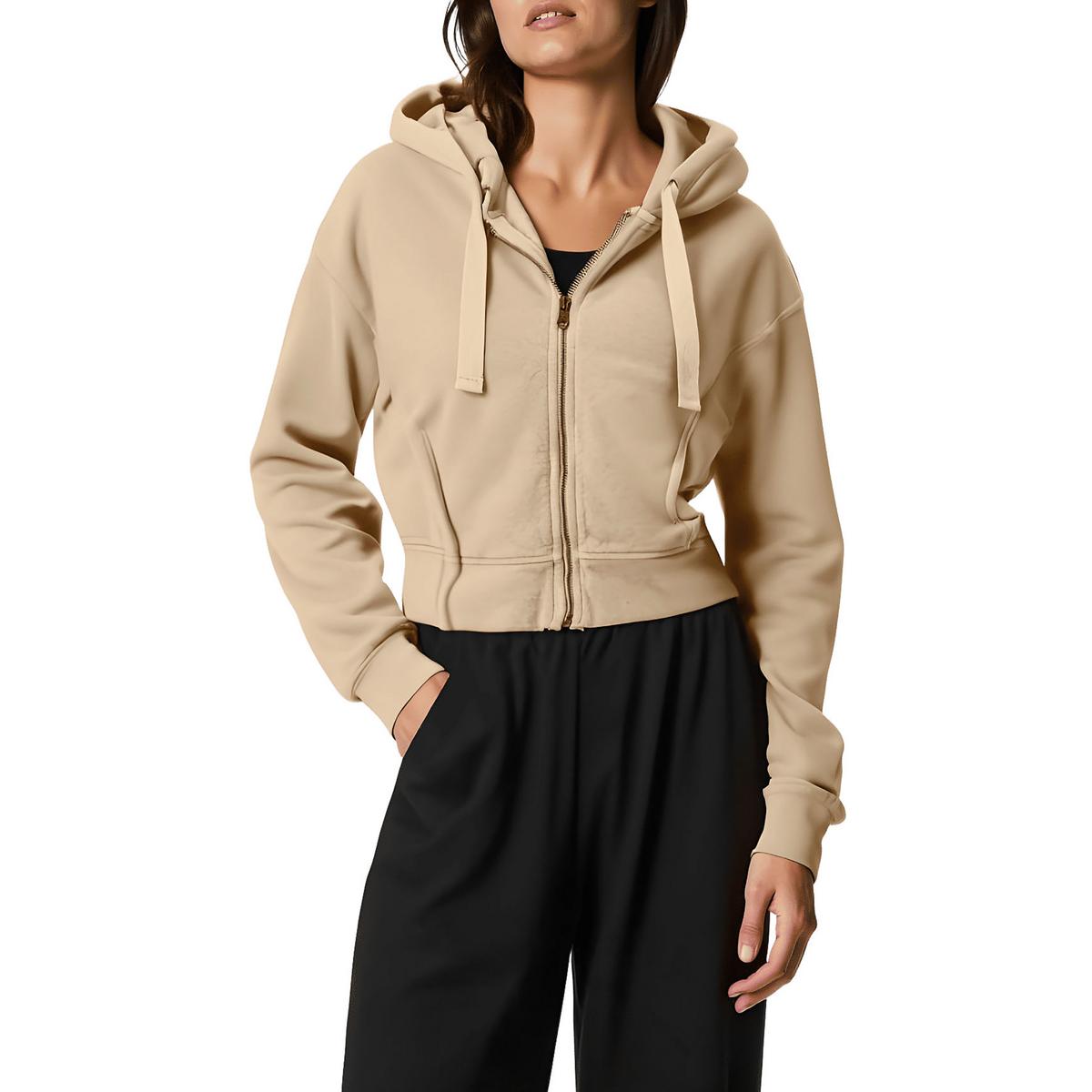 Kapuzenpullover mit Rippenmuster