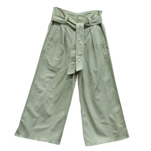 Isabel Marant Wide Leg Hose aus beige Baumwolle 7748655677500