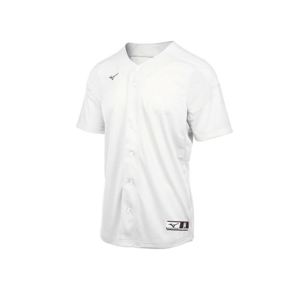 Mizuno AEROLITE Full Knopf Baseball Trikot für Herren