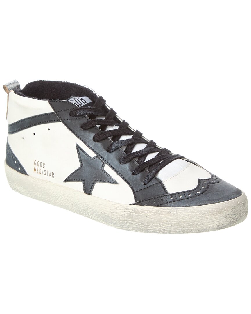 Golden Goose Mid Star Sneaker aus Leder