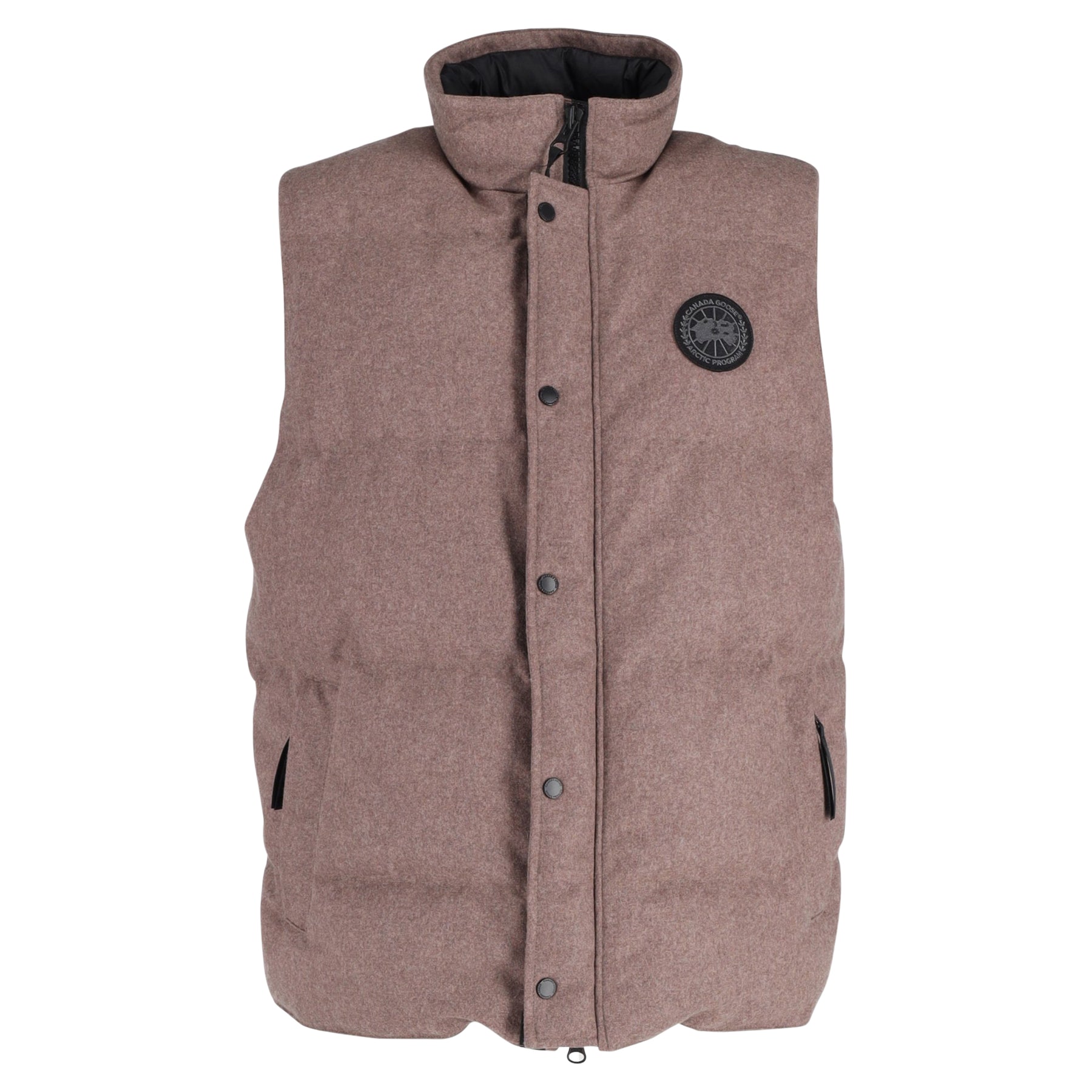 Canada Goose Gillet aus brauner Wolle