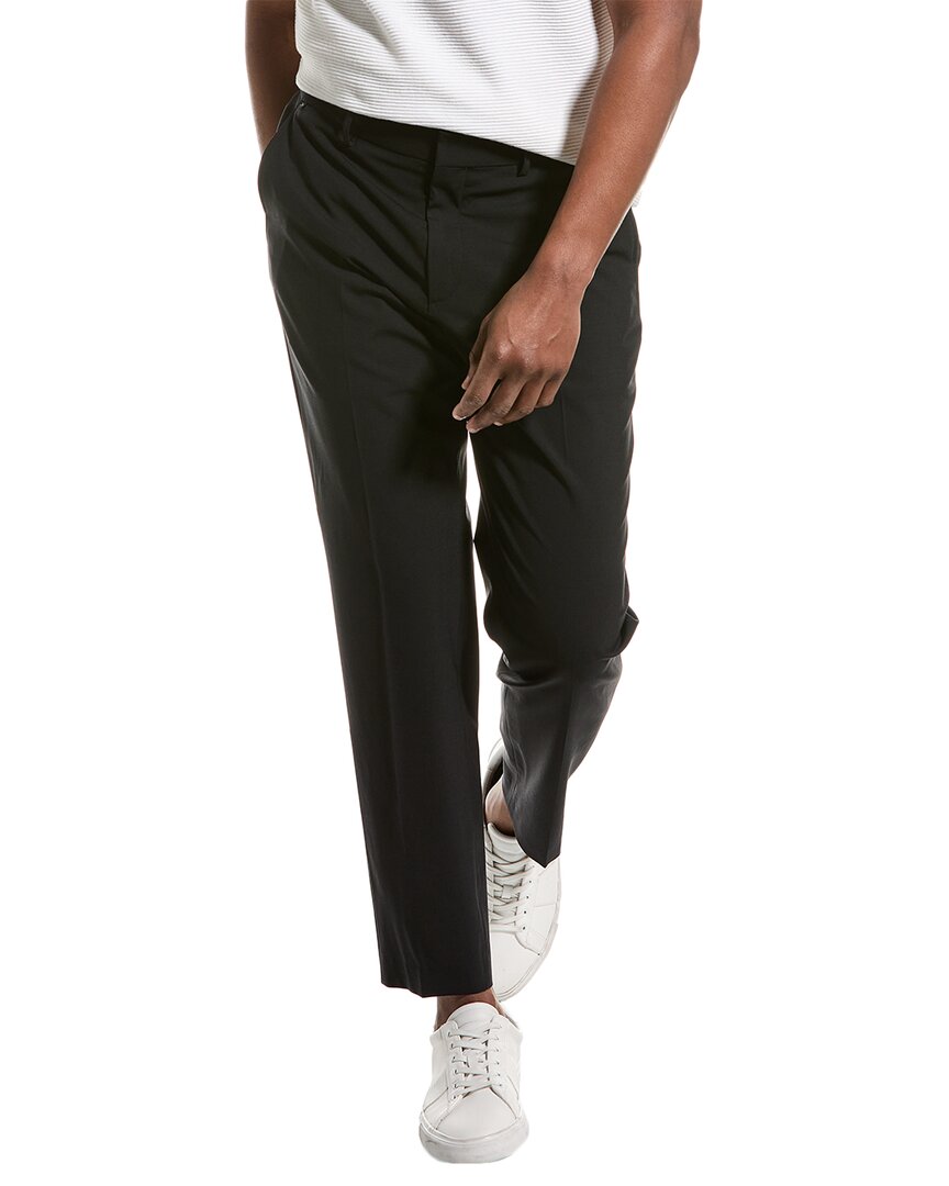 BOSS Hugo Boss Schmale Passform Hose aus Wollstoff
