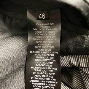 Balmain Abendjacke aus schwarzem Samt