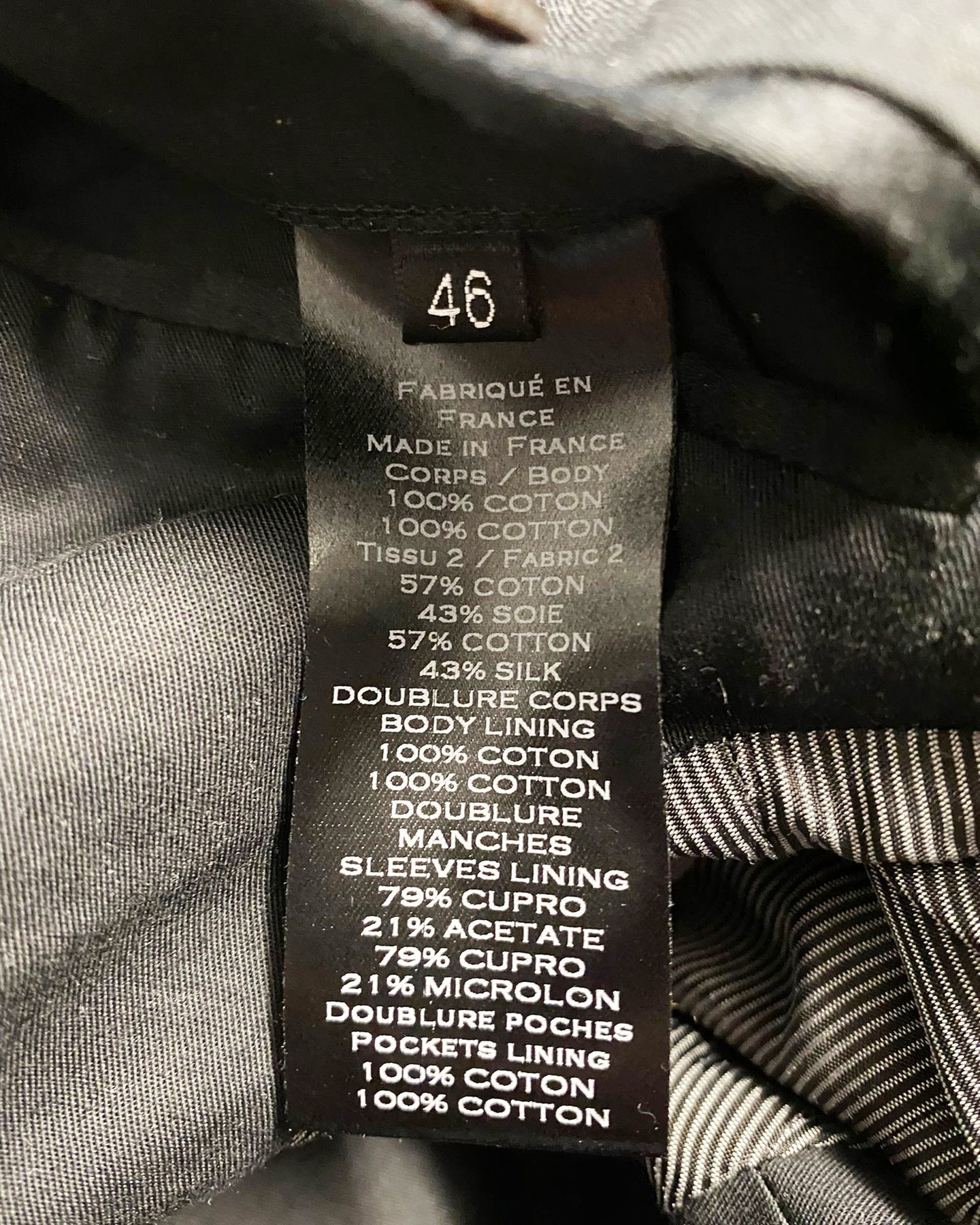 Balmain Abendjacke aus schwarzem Samt