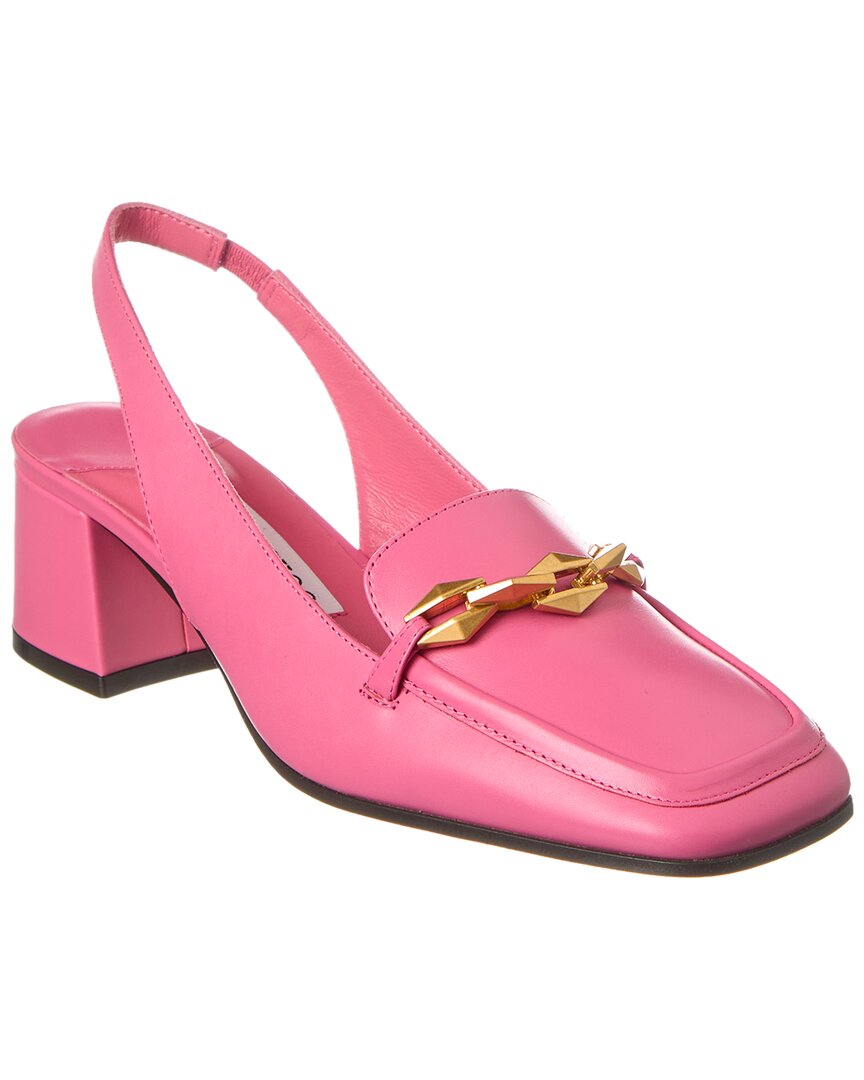 Jimmy Choo Diamant Tilda 45 Slingback Pump aus Leder