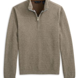 stretch heather Leistung Fleece, Fossil