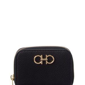 Ferragamo Gancini Leder Geldbörse
