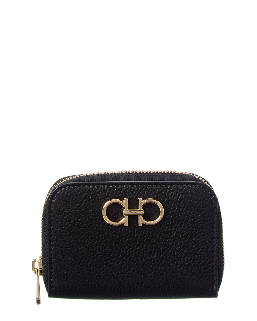 Ferragamo Gancini Leder Geldbörse