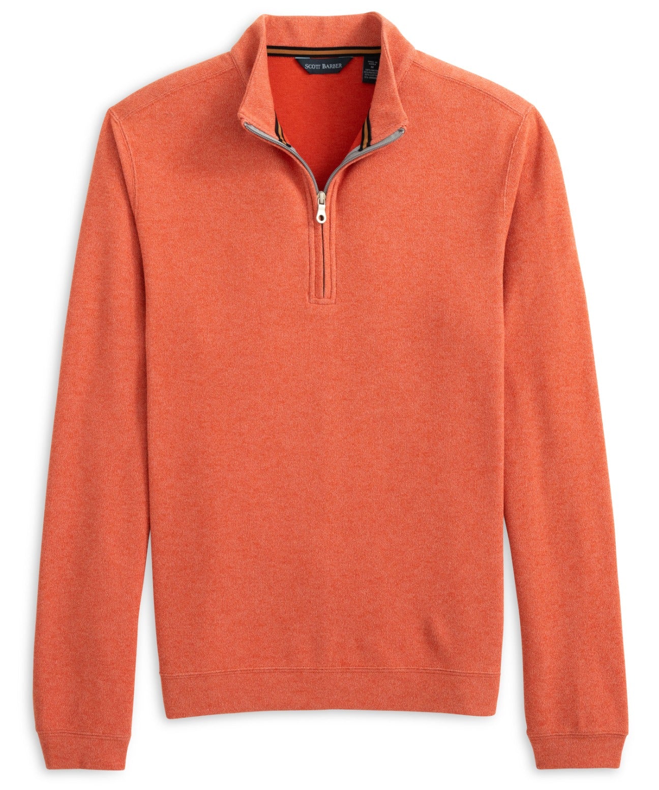 Stretch-Heather Performance Fleece, Ocker