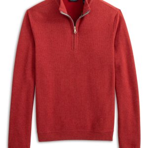 stretch heather Leistung Fleece, Ziegel