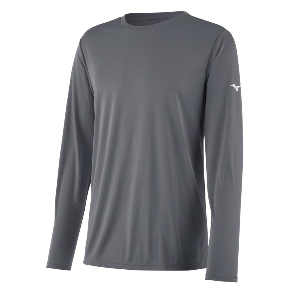 Herren Mizuno Langarm T-Shirt