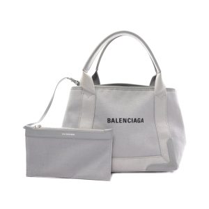 Balenciaga Dunkelblau Cabas S Tragetasche Tasche aus Canvas