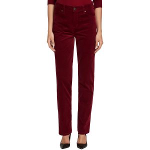 Textured Corduroy Straight Leg Hosen