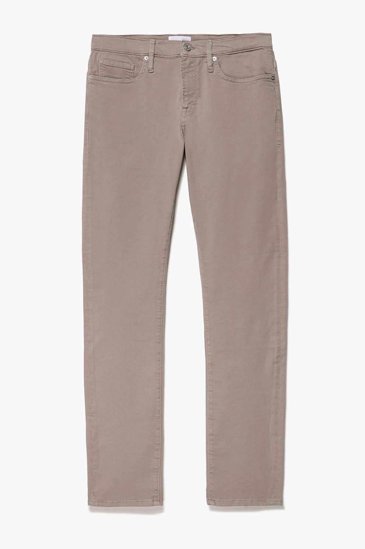 Herren L'homme Slim Twill Jean in der Garage Pulver Holz