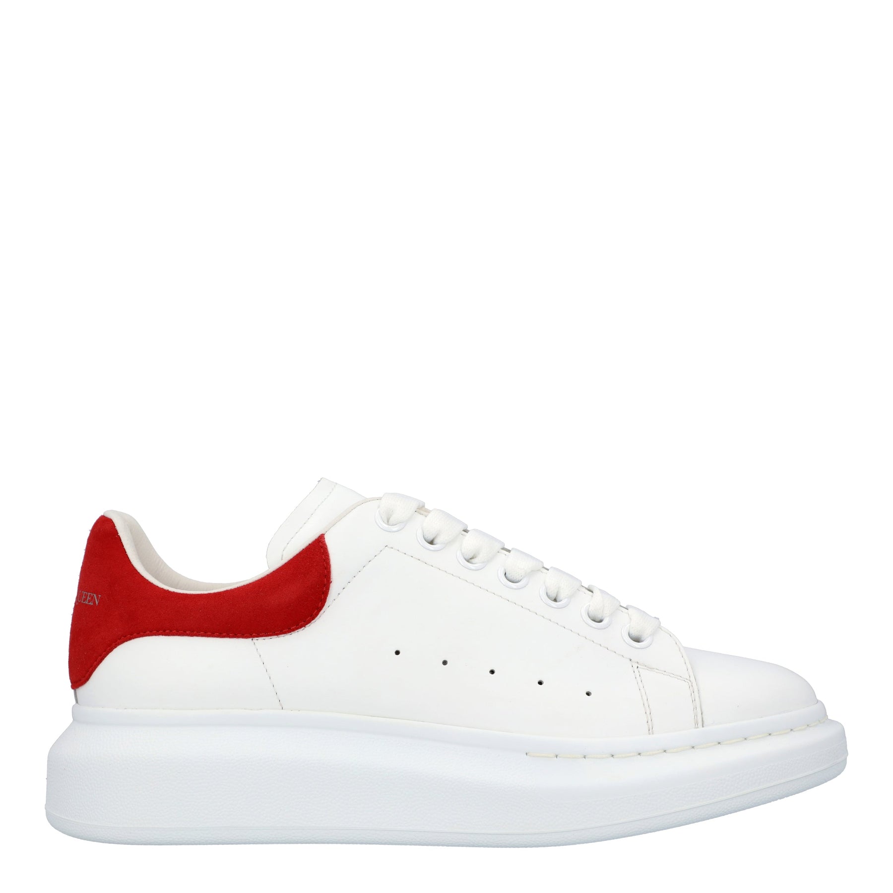Alexander McQueen Herren Sneaker 'Larry' in Weiß/Rot