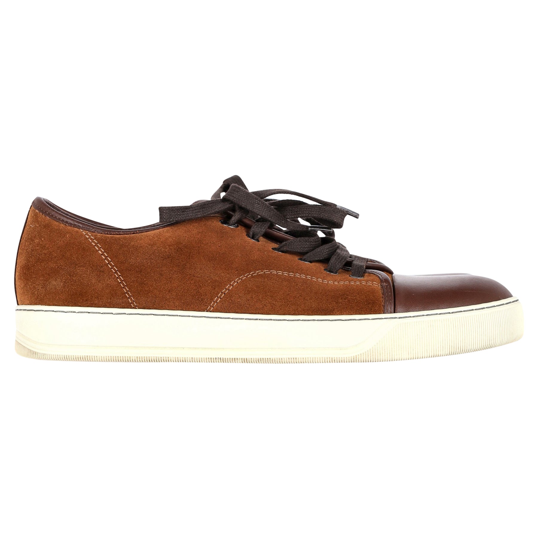 Lanvin DBB1 Sneaker aus Wildleder und Leder