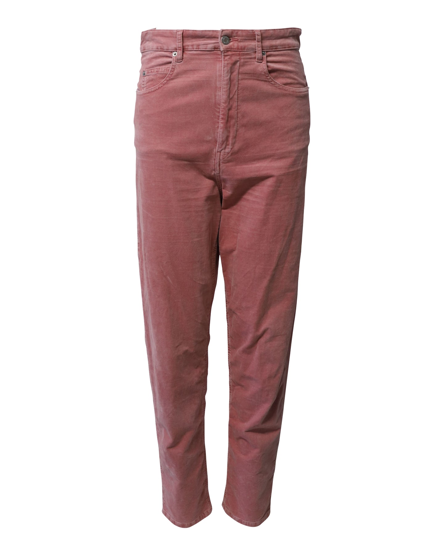 Isabel Marant Normale Passform Jeans aus Baumwoll-Denim in Rosa